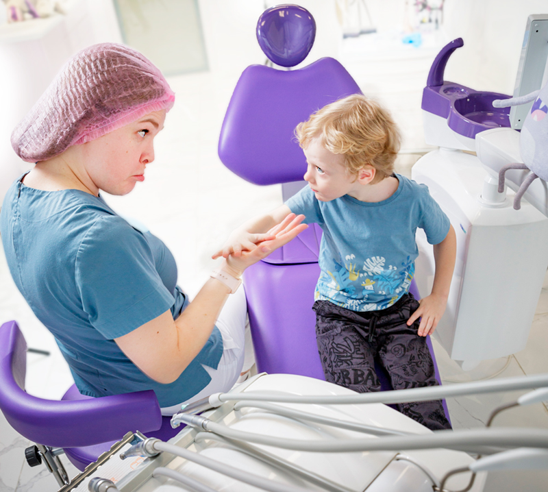 Подготовка ребенка к приему стоматолога